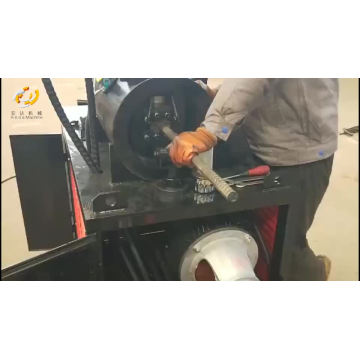 Automatic Double Cylinder Rebar Upsetting Forged Machine